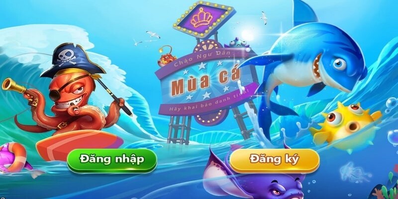 Bắn cá đổi thưởng trên máy tính được thiết kế với các đồ họa siêu bắt mắt