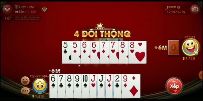 Khái quát về bốn đôi thông chặt được gì cho bet thủ